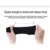 HUIYOU 2pcs Black 2 finger artist glove anti-fouling for drawing painting digital tablet writing glove for Art Students
