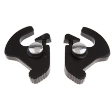 Поворотная док-защелка Cam Lock комплект для Harley Softail Sportster Touring Sissy Bar багажная стойка тур пакет стойки(черный