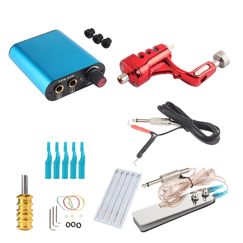 Моторная Ротационная Машина для татуировки профессиональное боди-арт тату Shader оборудование для боди-арт тату Us Plug