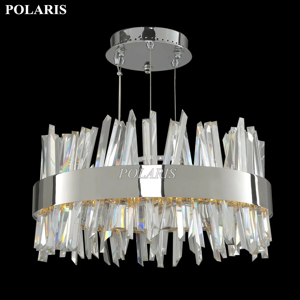 Современные хрустальные люстры K9 прямоугольные подвесные светильники с