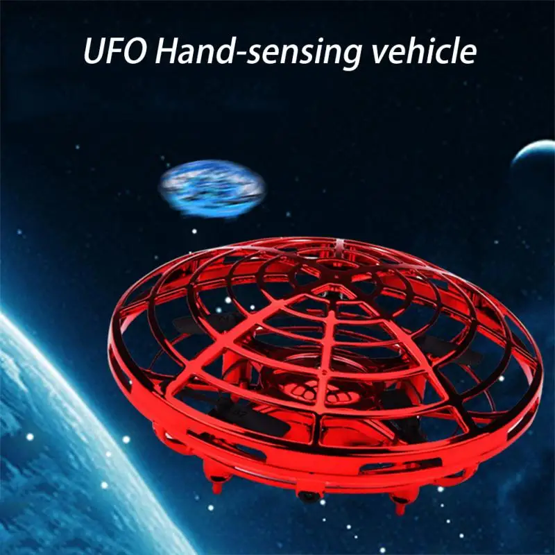 Мини-Волшебный Летающий Радиоуправляемый Дрон НЛО мяч ручной зондирования самолет маленький вертолет инфракрасная индукция flayaball Квадрокоптер, Дрон детские игрушки