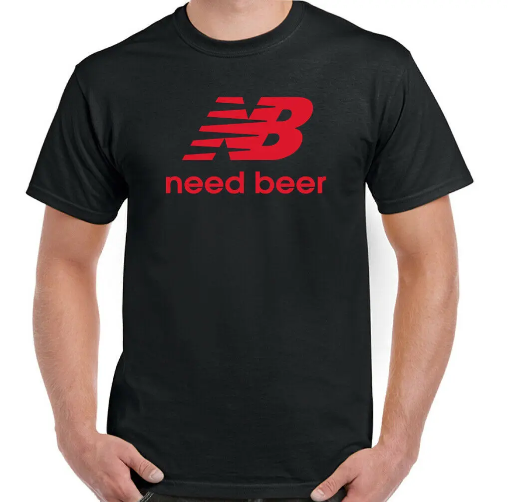 

Need Beer Mens Funny Parody T-Shirt BBQ Joke Alcohol Party Slogan Stag Do Top