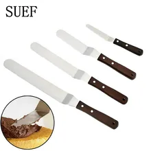 Нержавеющая сталь торт шпатель масло крем глазурь нож гладкая кухня Кондитерские украшения торта инструменты@ 03