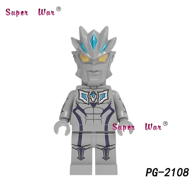 PG2108 50 шт. мультяшная серия Ultraman Микки симпатичная утка Дейзи маленькая волшебная игрушка история Базз Лайтер строительные блоки для детей - Цвет: PG2108