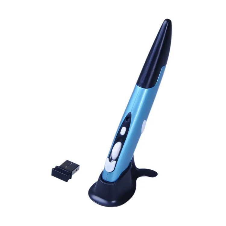 Бесплатная доставка Мини 2.4 ГГц USB Беспроводной оптическая pen air Мышь Регулируемый 500/1000 Точек на дюйм для Ноутбуки и Настольные компьютеры
