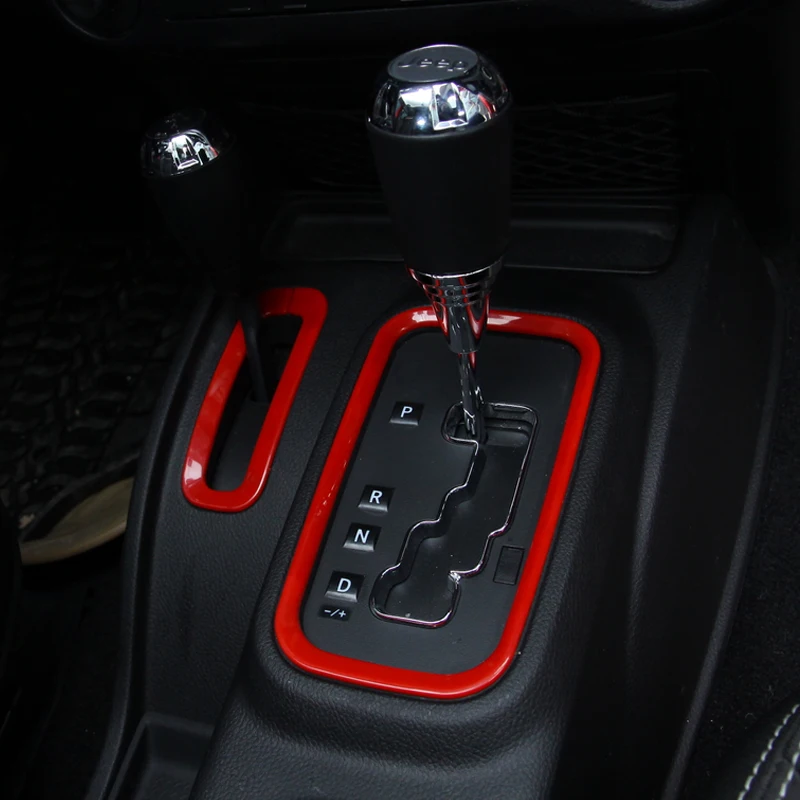 YCCPAUTO 18 шт./компл. Автомобиль Стайлинг украшение интерьера для Jeep Wrangler Jk аксессуары 2011- ABS Авто молдинги стикер
