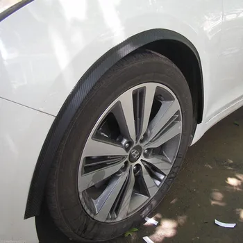 

For Mazda 6 2pcs59''150cm Car Stickers Rubber Large Round ArcStrips Fender Flares Wheel Eyebrow Decal Sticker