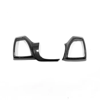 

For Hyundai Tucson 2019 2020 ABS Matte/Carbon fibre Car left and right air outlet Cover Trim Car Styling Accessories 2pcs