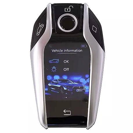 KEYECU Boutique Smart LCD Key 315MHz HUF5662433.92MHz HUF5767868MHz 5WK49861 for BMW 3 5 7 F Series FEM/BDC/CAS4/CAS4+