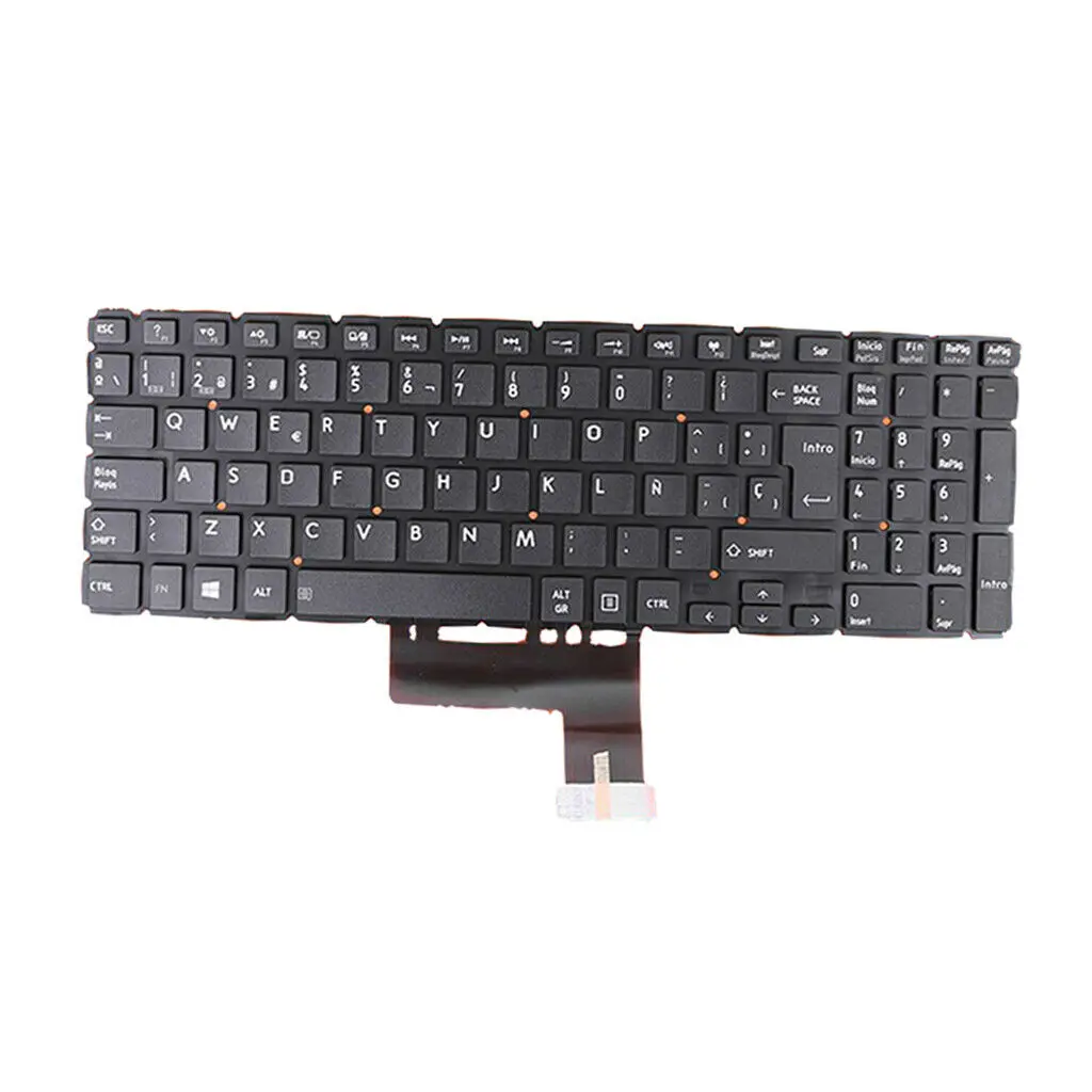 Для Toshiba Satellite L50-B L55-B стандартная испанская раскладная клавиатура черный SP