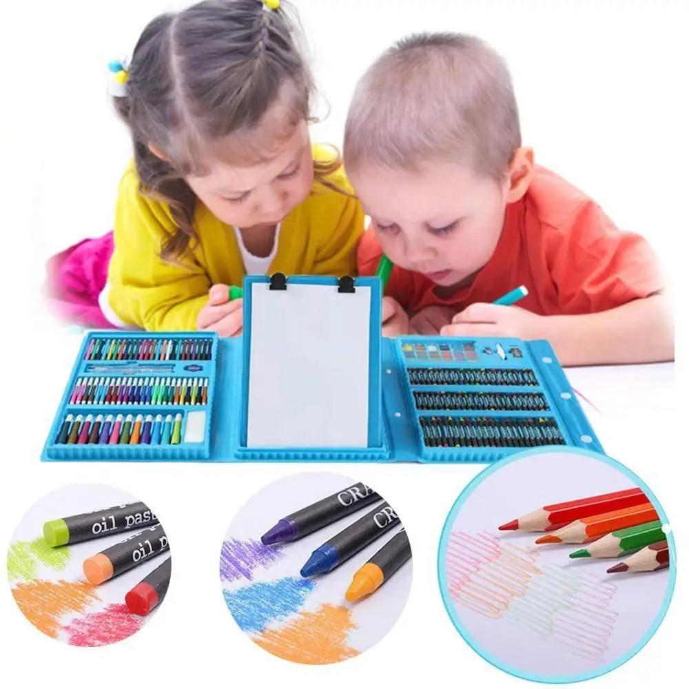 208 шт цветной карандаш для рисования набор граффити Кисть Карандаш маркер