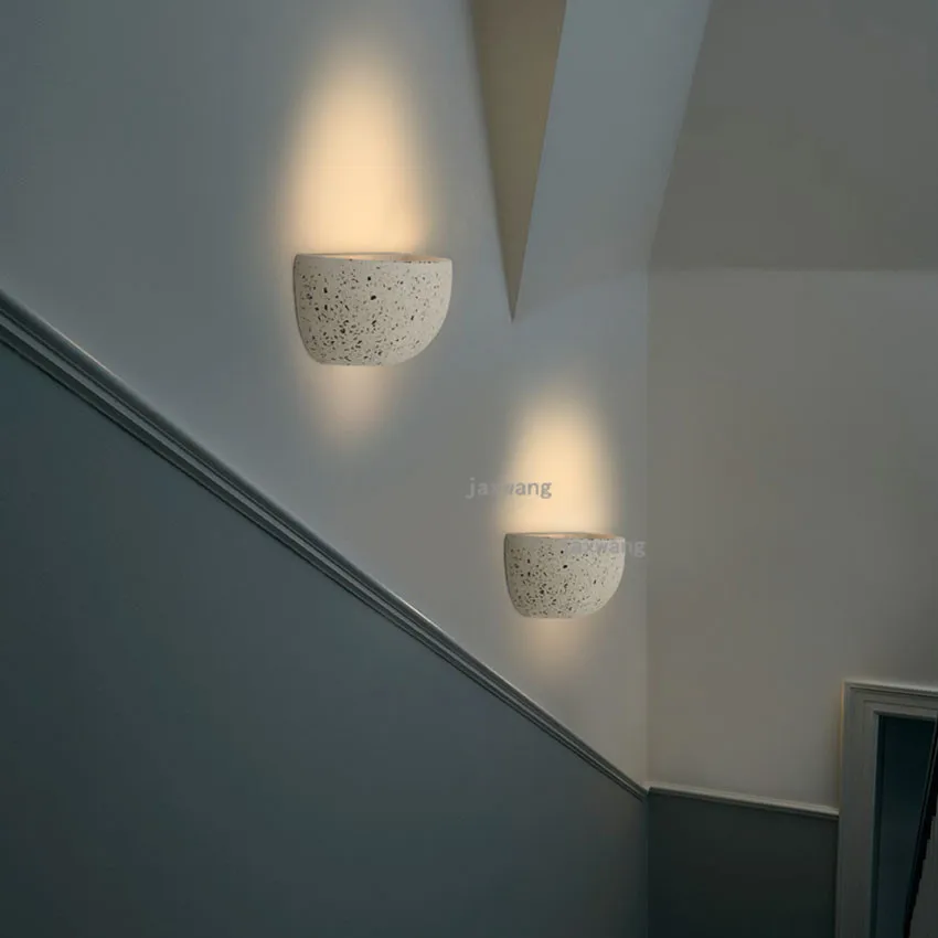 Современный светодиодный настенный светильник Terrazzo скандинавский прикроватный свет Роскошные Настенные лампы для спальни украшение для лестниц освещение кухонные фиксаторы