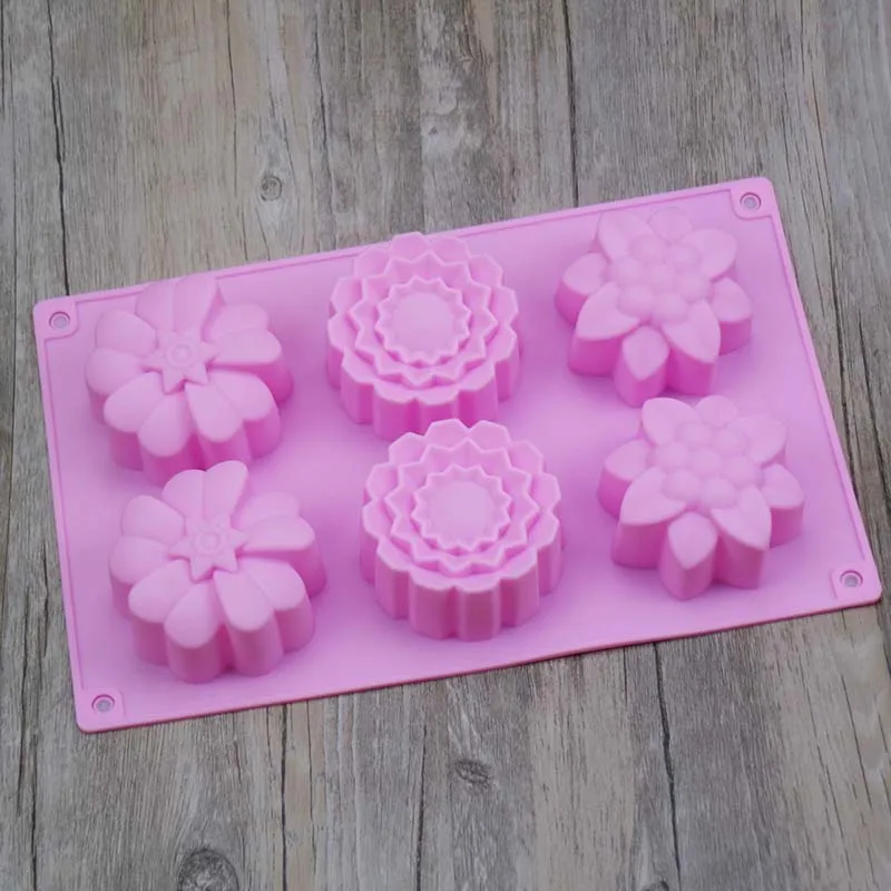 Silicon Mould Utensilios De Reposteria Decoracion Tarta Dekoracje Na Tort Baking Mold Torten Deko Moon Silicone Mold Flower Pop