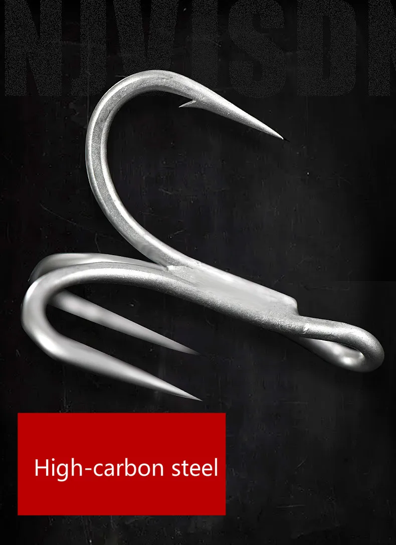 Mustad тройные Крючки прочные острые крючок с зазубриной Anzuelos Глубокий Океан кальмар сельдь Три якоря рыболовный крючок Anzol рыболовные снасти Pesca