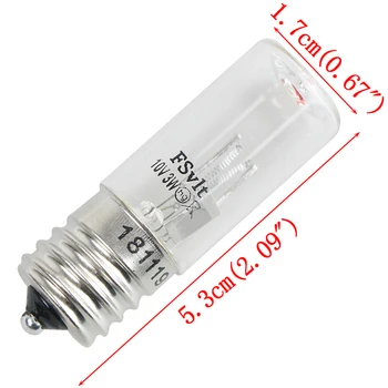 

E17 10V UV Bulb Ultraviolet 3W Ozone Germicidal Sterilization Quartz Light Clean Lamp 300mA
