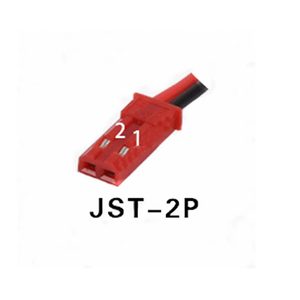 jst 7,2 v AA 3000mah 2800mah перезаряжаемая батарея для радиоуправляемых игрушек автомобилей пистолетов AA 7,2 v 2400mAh NiMH аккумулятор для радиоуправляемой лодки 2 шт - Цвет: jst