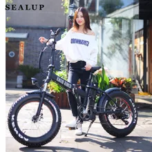 Колесо для жира 500 Вт Электрический велосипед с 36 В 10ah съемной батареей Электрический велосипед для взрослых цикл подарок багажная стойка