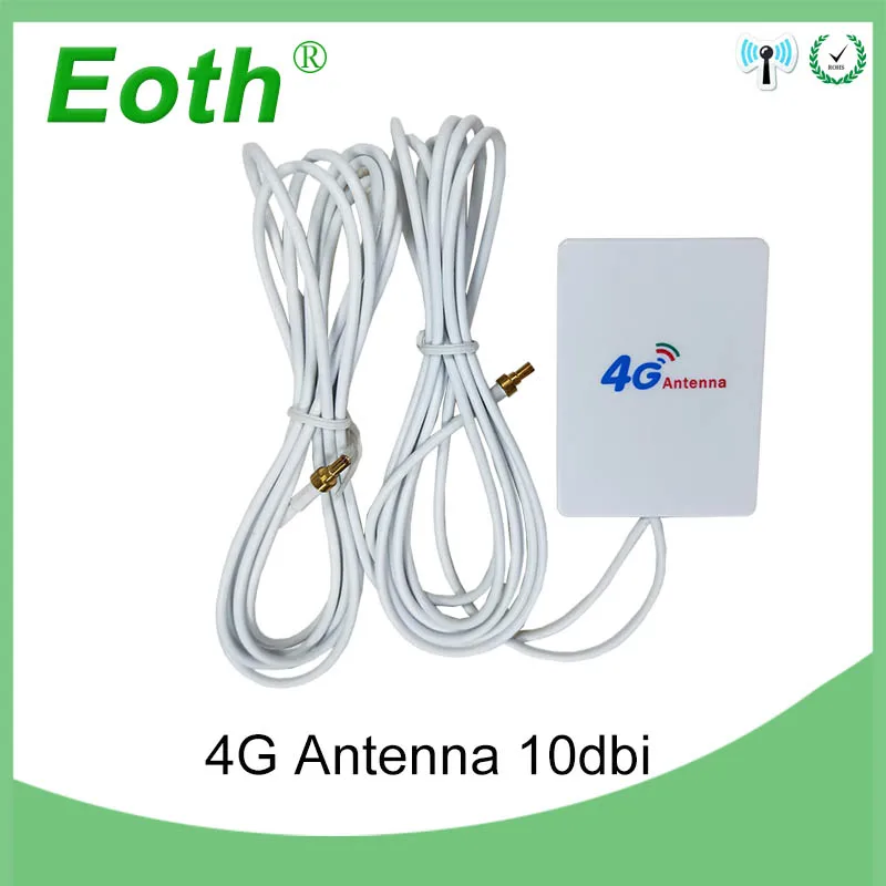 Антенна 3G/4G LTE CRC9 коннектор маршрутизатор 4G/LTE антенна 3G внешняя с кабелем 2 м для