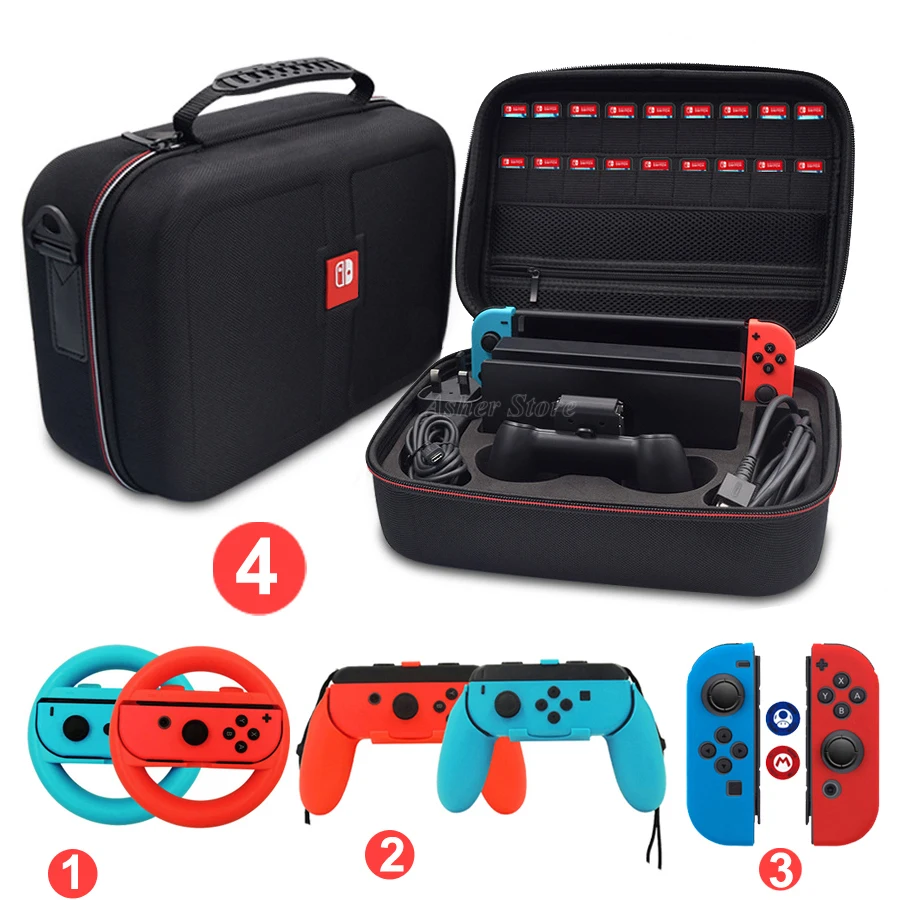 Силиконовый чехол для Nintendo Switch switch NS 9 в 1|Запасные части| |