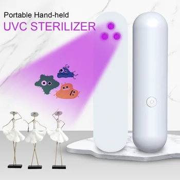 

Handheld Multifunction Poortable UVC Sterilizer Mask Toothbrush Mobile Phone Beauty Bedding Disinfection Ultraviolet Lamp
