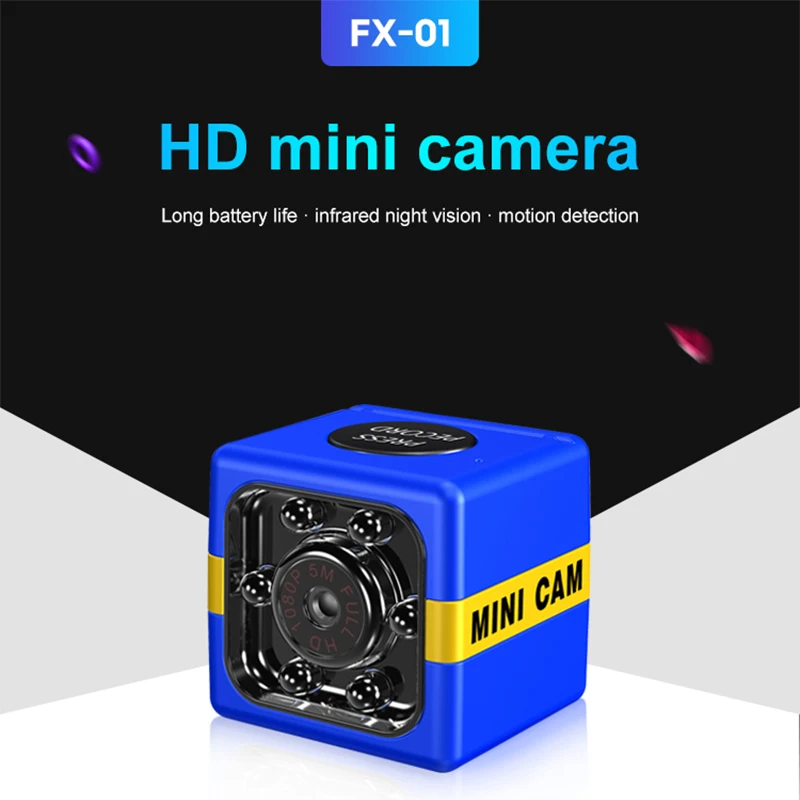 1080P Mini Camera HD 30fps Sensor Night Vision Motion Camcorder Car Video Recorder Micro Sports DV Home Security Video Camera