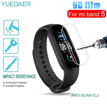 

5/10pcs Mi band 5 HD Films for xiaomi mi band5 Protection HD Film for xiaomi band 5 Full Screen Protective Cover Bracelet