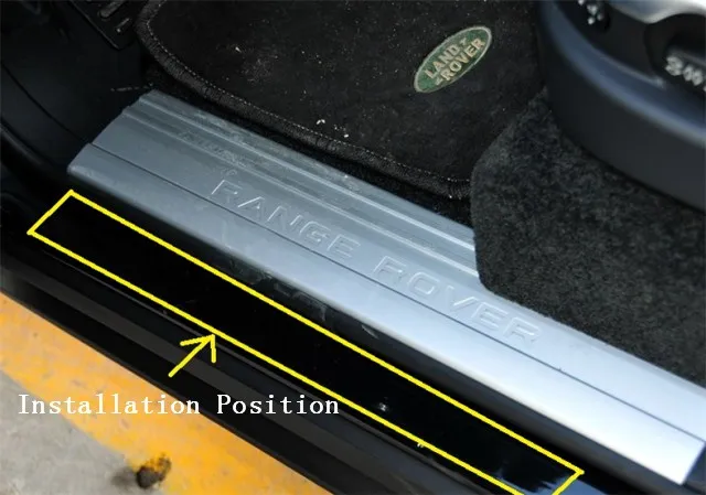 Накладка на порог для Range Rover Supercharged 2003-2011 2012