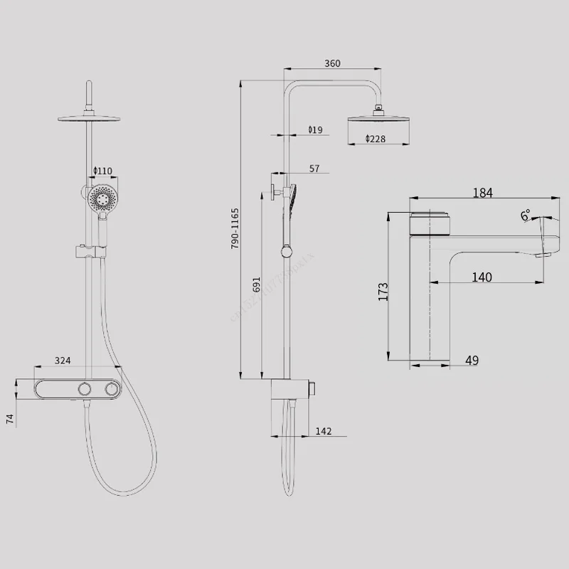定価から3０ オフ Youpin 透明強化ガラスパネル付きdiiib蛇口 キッチン用 Ledデジタルディスプレイ 水温調節可能 定番人気 Www Greecevirtual Gr