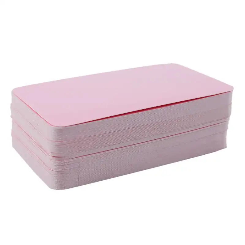 blank handwritten paper message card business thank you cards