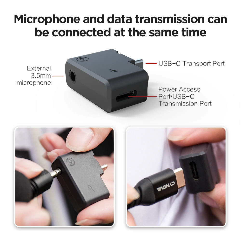 Insta360 ONE X2 & Dual3.5mm USB-CAdapter
