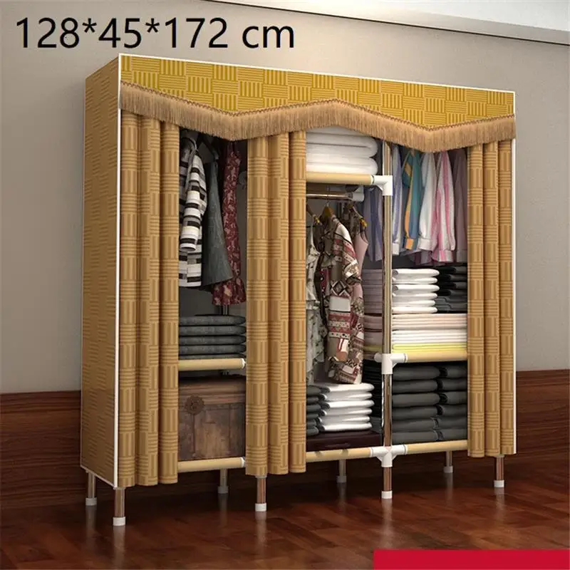 Gabinete Meble Moveis Armoire De Range mobilli Penderie Armario Ropa шкаф Mueble мебель для спальни Guarda Roupa гардероб - Цвет: MODEL S