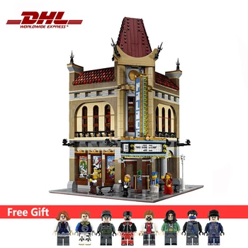 

DHL 15006 84006 City Street View Palace Cinema Building 2354pcs Model Blocks Bricks Children Toy