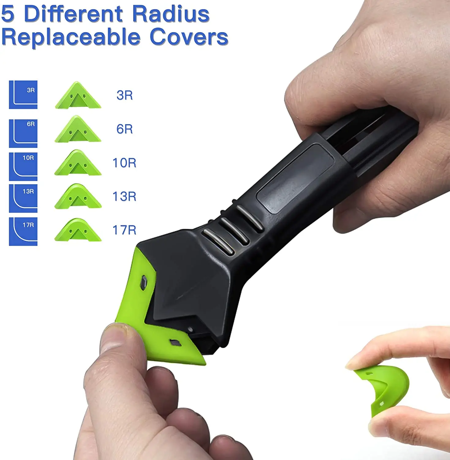 Description Picture 4 of item11pcs/set 3 In 1 Silicone Caulking Tools Sealant Remover Finishing Tool Grout Kit Set Scraper Mould Removal for Kitchen Window