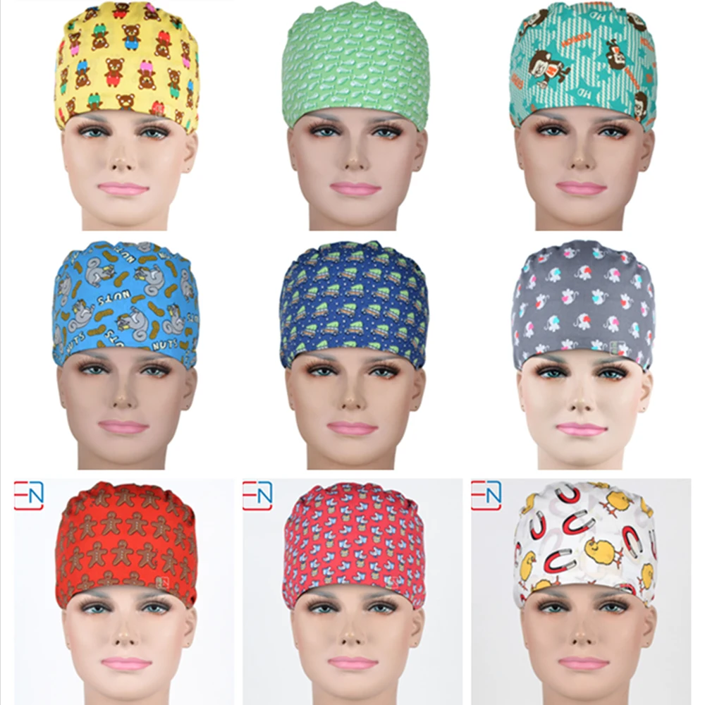 Unisex Scrub Caps in size M 100 cotton in brand fabric and Cotton Sweatband Top qualityMen's