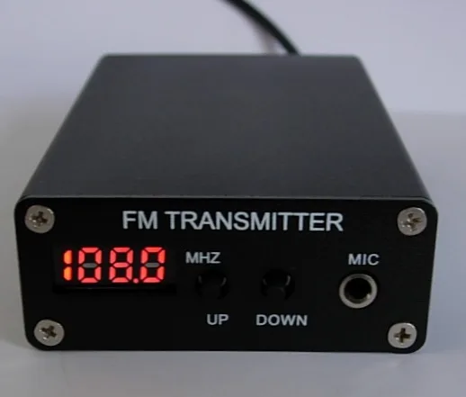 Transmissor de Rádio fm Mp3 Estéreo Pll de 1mw Mini Estação de Rádio de 87109mhz com Adaptador de Antena e Fio de Proteção - Image 3