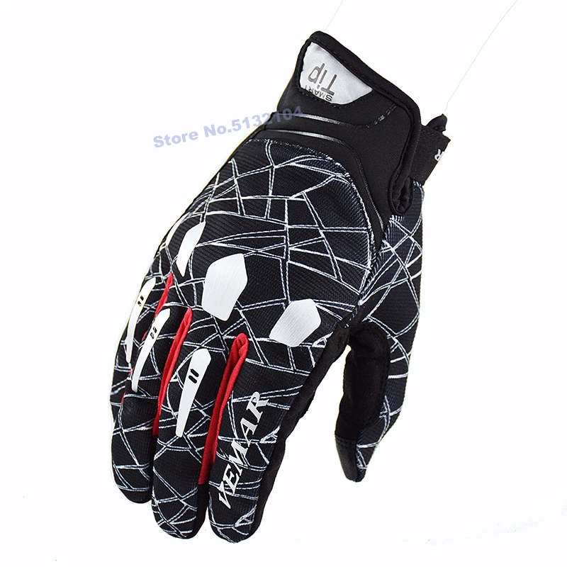 Vemar Мотоциклетные Перчатки MX Racing Guantes DH ATV dirt bike MTB велосипедные перчатки для спорта на открытом воздухе перчатки для мотокросса с сенсорным экраном