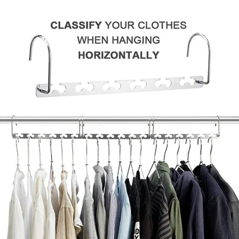 

Wonder Magic Hangers Space Saving Hangers for Clothes Hangers Space Saving Wardrobe Clothing Hanger Organizer, Wonder Closet Spa