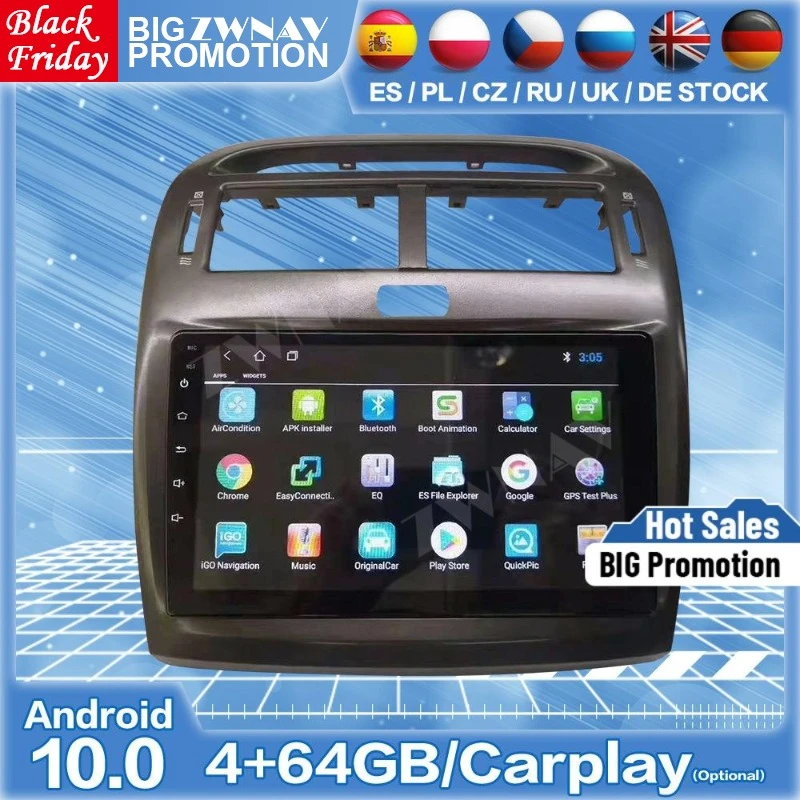 Carplay Android 10 Car Multimedia Stereo Player Gps Navigation For Lexus Ls430 Ips Touch Screen Radio Video Receiver Head Unit Car Multimedia Player Aliexpress