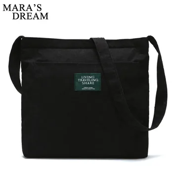 

Mara's Dream 2019 New Food Market Corduroy Bags Large Capacity Literary College Wind Wild Diagonal Shoulder Bag