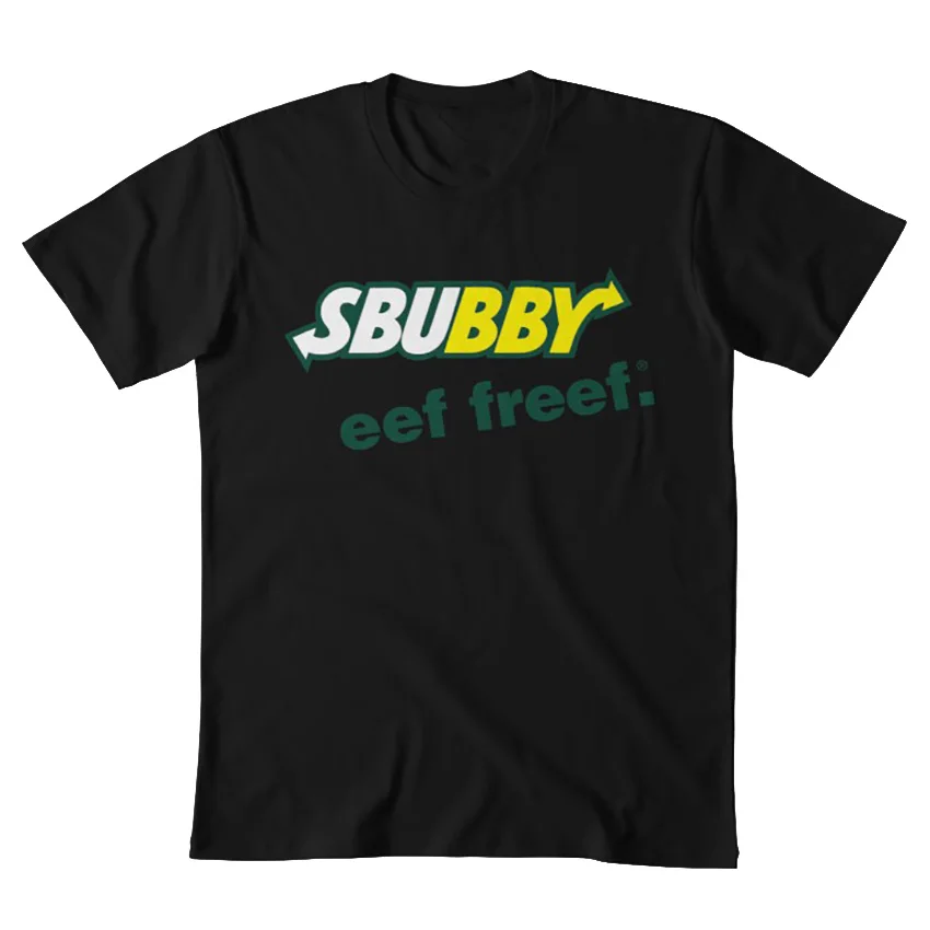 Sbubby-Eef Freef футболка sbubby eat fresh eef freef eat fresh sub way logo mockup