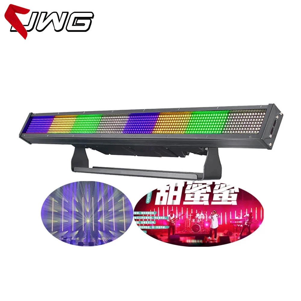 

Outdoor Stage 960x0.2W 4in1 RGBW LED Wall Washer Light 8 Zones Control LED Strobe For Dance Hall Disco Club