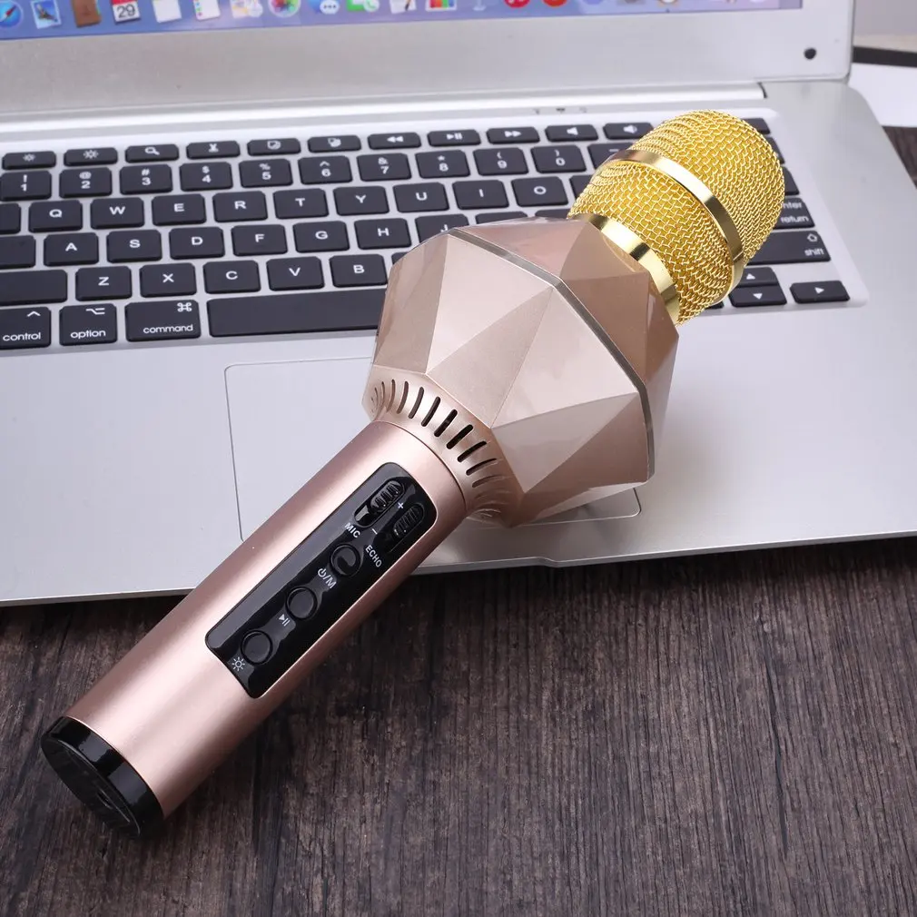 K7 Mobile Phone K Song Microphone Wireless Microphone Multi-Function Dual Speaker Private Mode Portable Smart Microphone