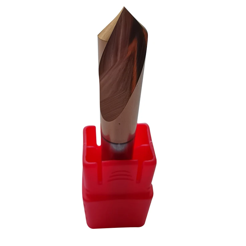 New Professional HRC55 Tool Diameter 12mm Alloy Chamfering Tool Product Processing 60°/90°/120° CNC Alloy Aluminum Tool