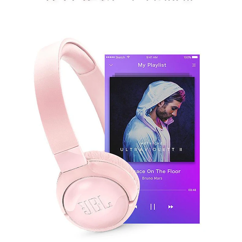 Noise Cancelling JBL E600BTNC Bluetooth Wireless Headphone JBL Gaming Headset Wireless Ear mounted AUTO Noise Reduction Earphone