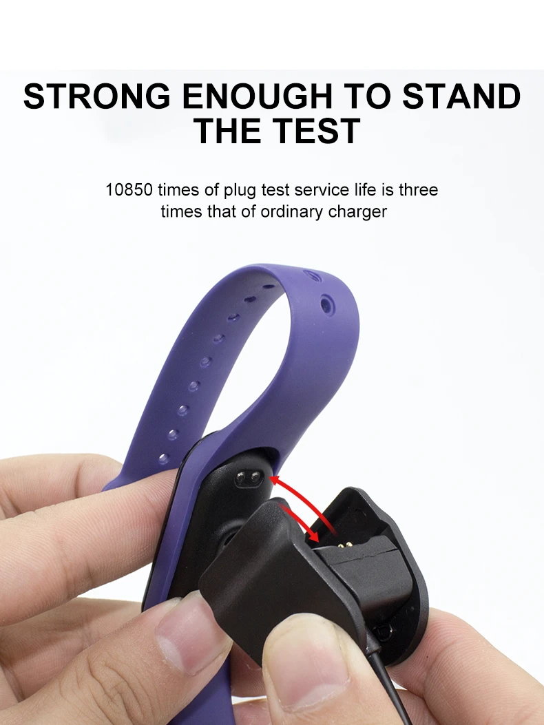 Amzish 0,3 м 1 м USB кабель зарядное устройство для Xiaomi mi Band 4 зарядное устройство разборка- зарядка аксессуары адаптер для mi Band 4 NFC