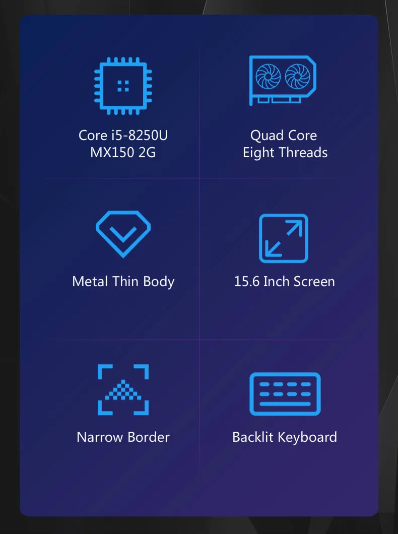 16 Гб ОЗУ I5-8250U ноутбук Intel клавиатура с подсветкой ноутбук NVIDIA GeForce MX150 нетбук бизнес офисный игровой ноутбук компьютер