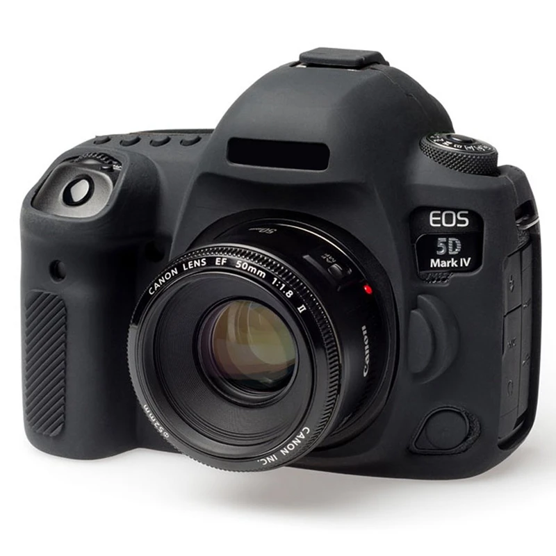 AAAE топ-силиконовый резиновый чехол для камеры для Canon 5D Mark Iv 5D4 Съемный Анти царапины противоударный полный корпус защитный Ru