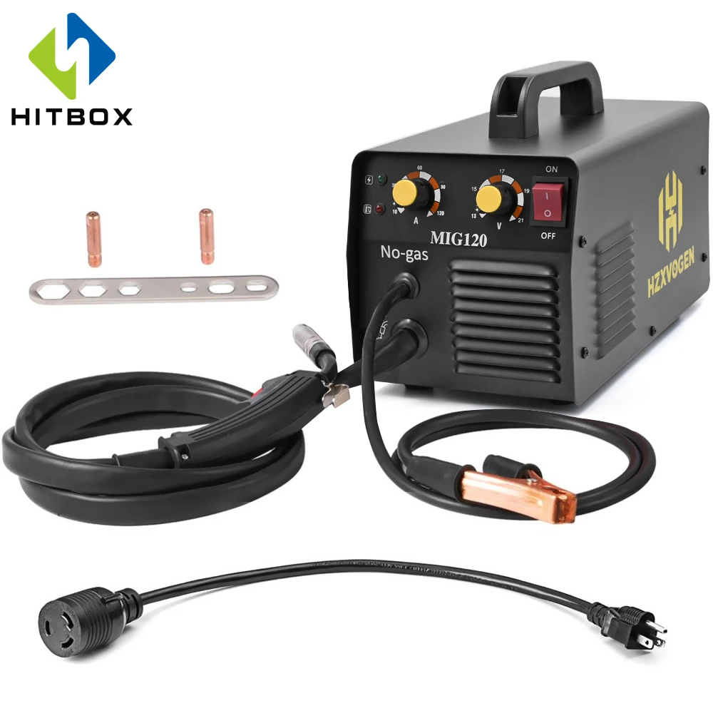Hitbox Mig溶接機gasless 2v Mig10 Mag溶接機鉄鋼溶接装置ミグmag溶接機ポータブル溶接機 Welder 110v Welder Migwelder Gas Aliexpress