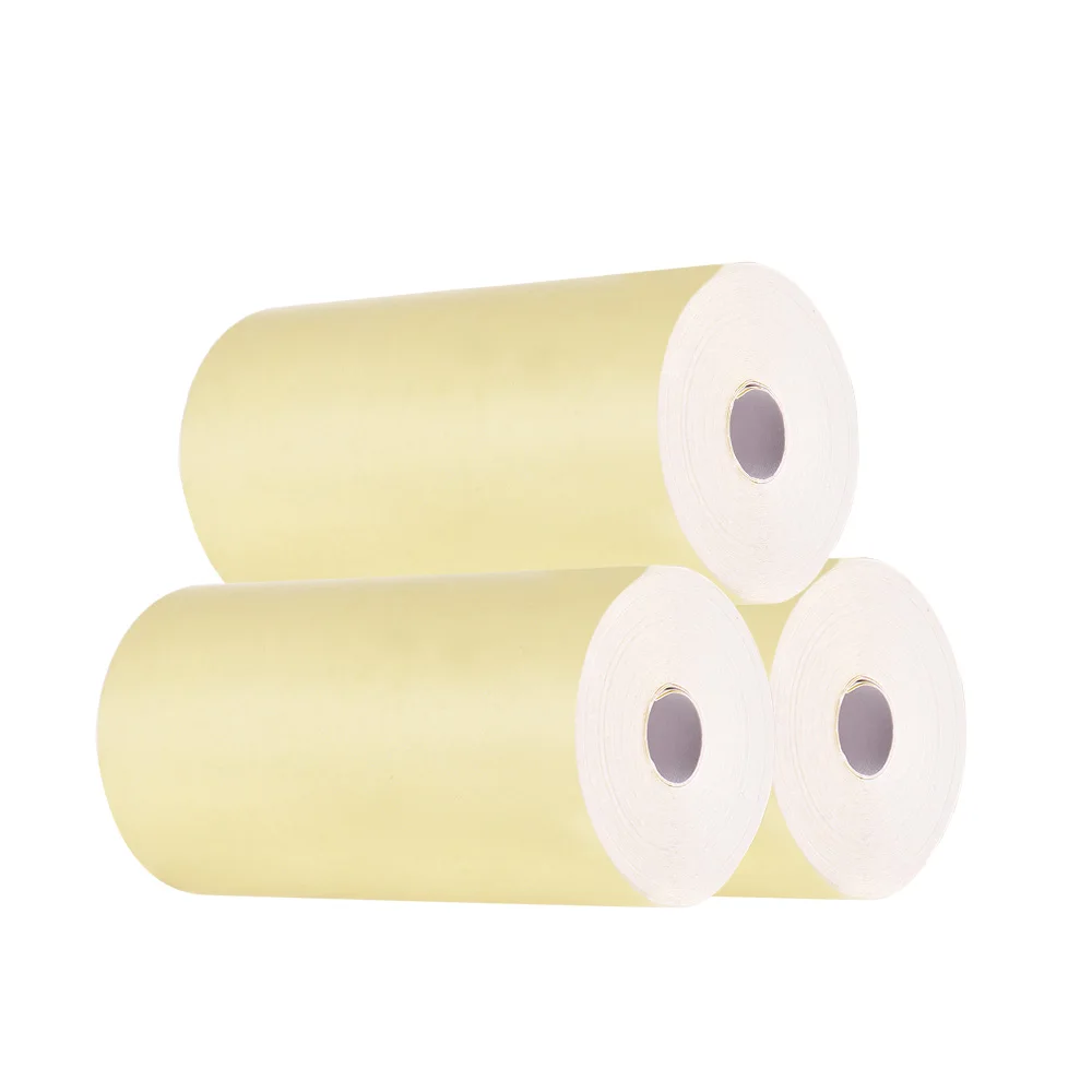 

Color Thermal Paper Roll 57*30mm Bill Receipt Photo Paper Clear Printing for PeriPage A6 and PAPERANG P1/P2 3 Rolls