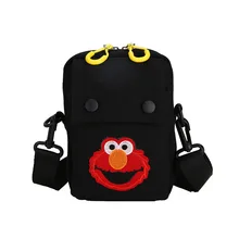 Кунжутное масло уличная сумка женская сумка стиль сумка почтальона из плотной ткани, хлопковое Летнее мини-маленькая сумка Вертикальный чехол для телефона сумка с цветовым контрастом сумка